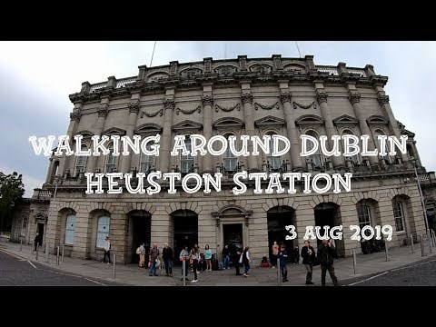 Walking around Dublin. Heuston Station. Дублин, Ирландия