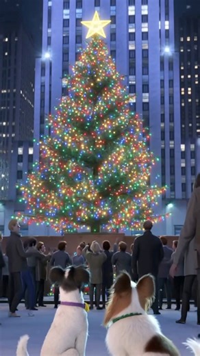 77 reactions · 6 comments | The lighting of New York Rockefeller Center tree happened. In light of that no pun intended well maybe a little I present to you two happy dogs and equestrian with the view from from the side of the tree that you don’t see. #Christmas #trend #trending #dog | Lita Lita | Facebook