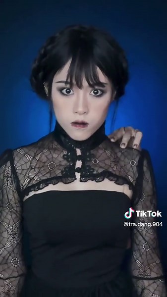 Introducing Wednesday Addams Lookalike on TikTok