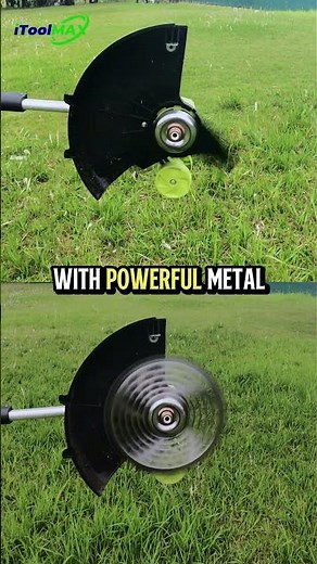 Watch This Electric Weed Wacker Cut Grass Effortlessly 🌿