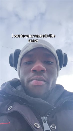 Personalized Handwriting in Snow Based on Your Name