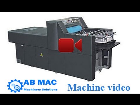 Spot UV Coating Machine HP UVS 62