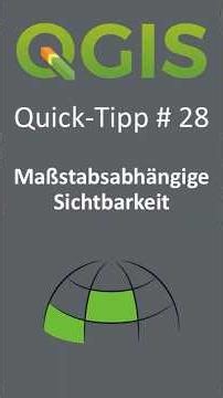 QGIS Quick Tip 28: Displaying layers based on scale: Properly controlling roads & buildings