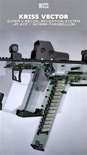 KRISS Vector | Internal Animation #Shorts