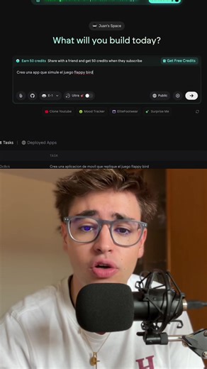 Esto solo acaba de empezar. Agárrense #emergent #emergentai ad