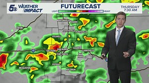 Latest Weather | Overnight and morning rain showers expected for Thursday