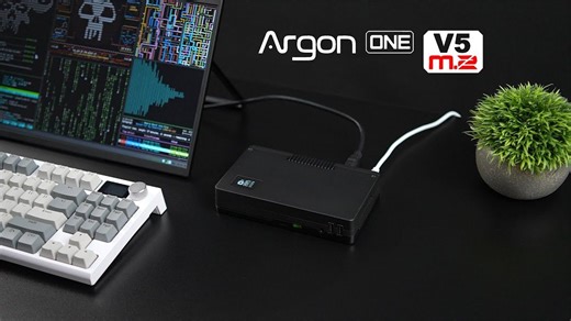 Argon ONE V5 和 OLED Linux 供电 16GB Raspberry Pi 5 迷你 PC 设置 | 作者： ETA PRIME | 中文配音