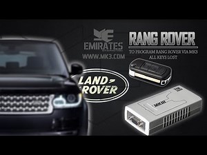 " WWW.MK3.COM " HOW TO PROGRAM KEY RANG ROVER SPORT- LAND ROVE DISCOVERY3 ALL KEYS LOST BY MK3