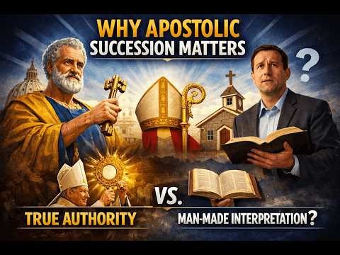 Why Apostolic Succession Matters: The Biblical & Historical Case for the Catholic Church
