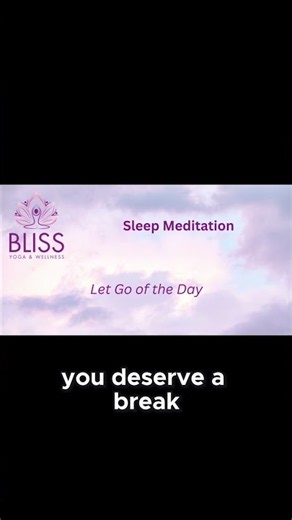 Sleep Meditation for Letting Go of the Day | Deep Rest & Relaxation