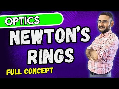 Newton's Rings | Full Concept | Experimental Setup | Physics | Optics | UPSC | BSc | CTET | Btech