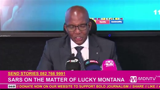 SARS has dismissed Lucky Montana’s claims that court judgments supporting his R55.1 million tax debt were fabricated, confirming that certified statements filed in 2019 and 2022 constitute valid civil judgments. The High Court recently dismissed Montana’s attempt to condone a late filing in his sequestration case, with a punitive cost order against him. | MDN News