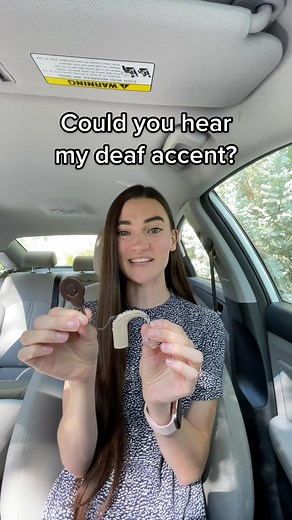 Do I have a deaf accent?! #deaf #deaftiktok #deafcommunity #deafculture #deafawareness #deafworld #deafaccent #deafaccentchallenge #asl #americansignlanguage #cochlearimplant #cochlear