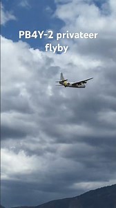 PB4Y-2 ￼privateer flyby #aviation #planespotting #plane #airshow