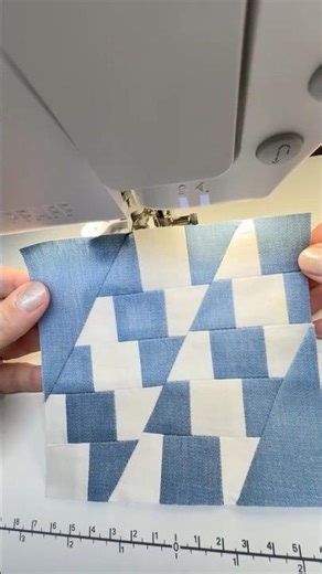 Use Sewing to Practice Seeing Imperfections Differently | Seminole Style Block