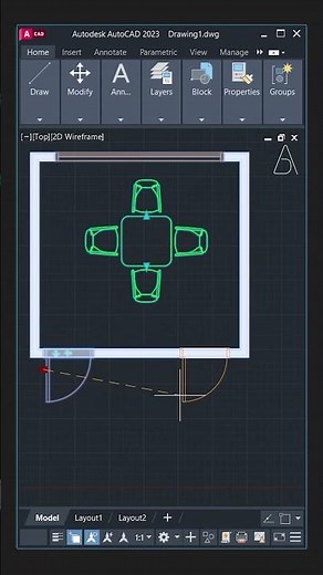 Dynamic Blocks - AutoCAD Tutorial #architecture #autocad