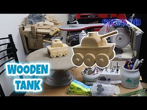 Building a Wooden Tank | Unique Handcrafted Model