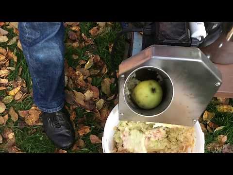 Apple crusher ESE-018, fruit grinder, grape mill, pineapples, quinces, pears, ginger, carrots, berry