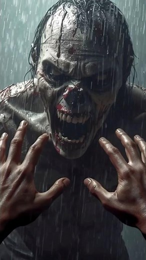 POV:Face of Death Zombie☠ #horror #scary #zombies