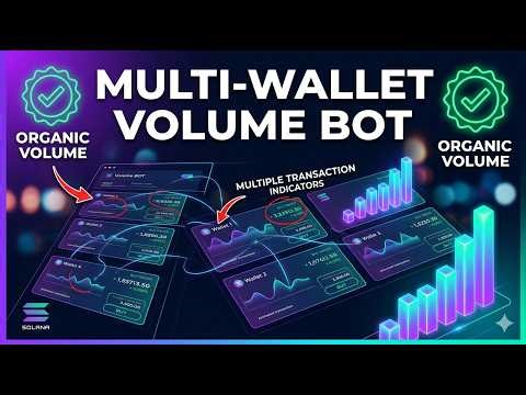 Generate REAL Volume For Your Memecoin | Multi-Wallet Bot Tutorial