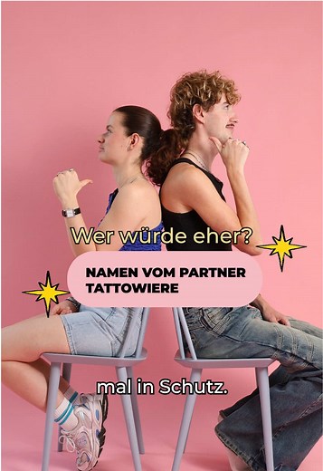 Tattoo-Umfrage: Würdest du den Namen deines Partners tätowieren?