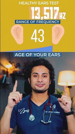 How old are your Ears? - Healthy Ear Test