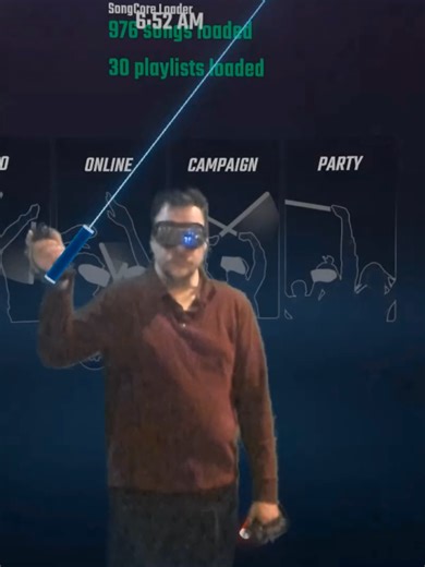 Now using the worlds smallest vr headset #BigscreenBeyond2 #VR