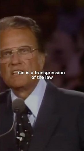 Billy Graham preaching about sin #billygraham #preaching #gospel