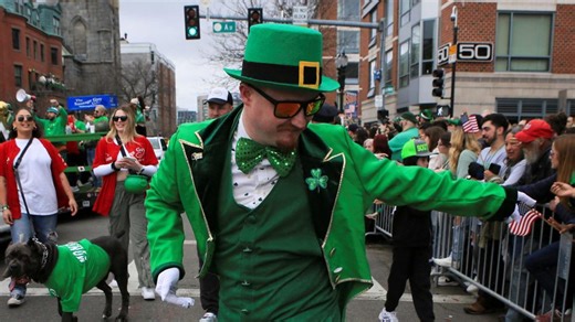 Parades, dancing and river dyed green - US celebrates St. Patrick's Day
