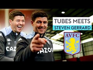 "Klopp's hugs are GOOD!" 🤩 | Tubes Meets Aston Villa boss Steven Gerrard