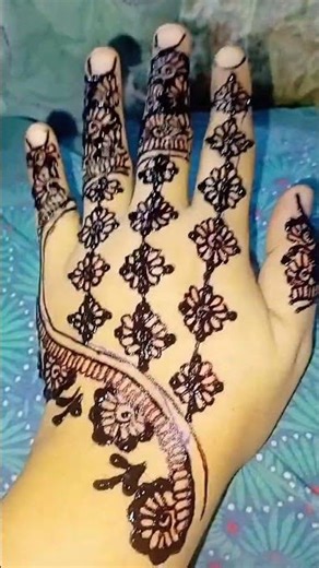 mehandi design simple back hand