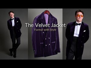 The Velvet Dinner Jacket: Formal w/ Style