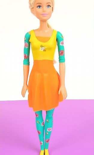 DIY Barbie Dress with Balloons