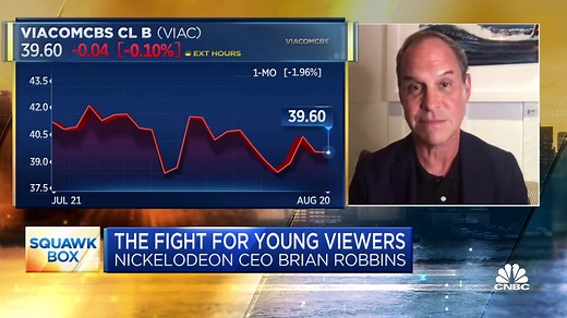 Nickelodeon CEO Brian Robbins on streaming, young viewers