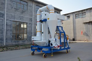 [Hot Item] Mobile Combined Grain Processing Equipment Integrating Seed Cleaner and Destoner