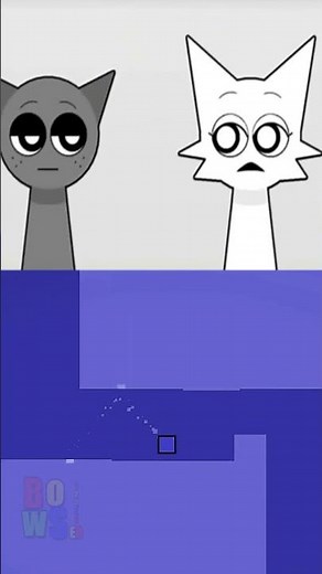 Wanda x Gray 🥰 Bouncing Square #sprunki #incredibox #animation ‎