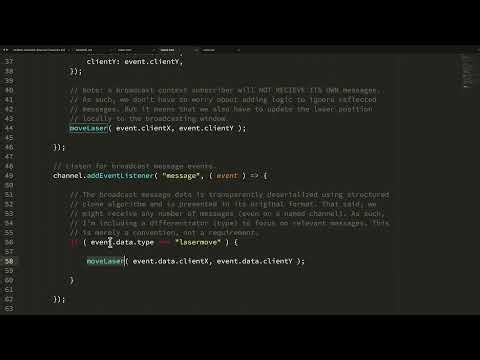 Cross-Document Communication With The Broadcast Channel API In JavaScript