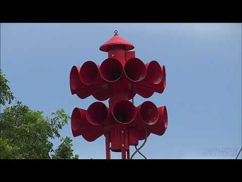 3T22 (With Top Intake Blocked) Tornado Siren Test, Attack/Fire - Casar, NC