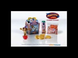 McDonald’s | Madagascar 3 Happy Meal (2012,UK) (NickToons Airing)