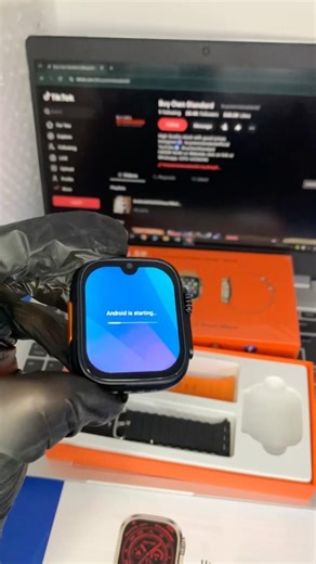 UnBoxing Ultra S9 Android 5G Sim Supported 6Gb/64Gb Storage Smart Watch #smartwatch #android #5g