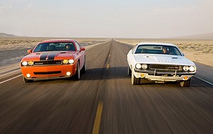 Dodge Challenger New vs. Old: Vanishing Point Revisited
