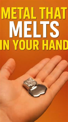 A Metal That Melts in Your Hand 😱🔥 | The Crazy Science of Gallium Explained!