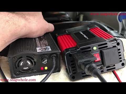 Harbor Freight 400 Watt Inverter Review and Installation
