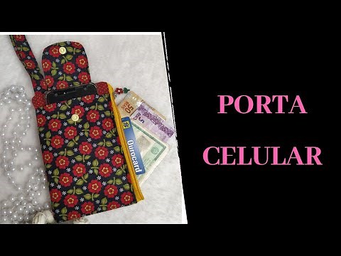 Como fazer Porta Celular Fácil