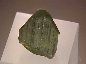 Peridot Crystal From Zabargad Island by GIA