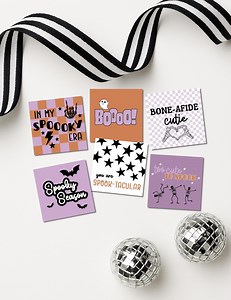 Halloween Gift Tag | Printable | Gift Tag Set - Etsy
