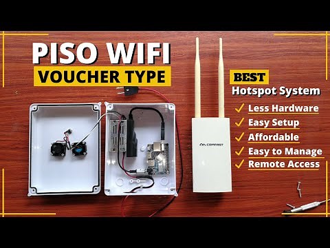 Piso Wifi Voucher Type Build | Best Hotspot System