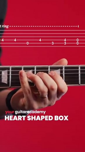 🎸 Heart Shaped Box - Nirvana Guitar Tutorial with Tabs and Chords. Save to learn! Are you a guitar player looking to take your skills to the next level? For more Guitar Tabs, Guitar Lessons, Guitar Courses & Guitar Tutorials... Follow @yourguitaracademy For Daily Guitar Lessons, Tutorials & Online Courses 💯🔥 Try out the Guitar Club 14-day free trial - 🔗 LINK IN BIO Tone: @ikmultimedia Tone X & Amplitube Tab: Made using @guitarpro_official Also, please don’t forget to follow the page to stay 