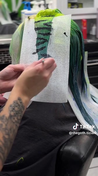Revive Your Look with Bioluminescent Zebra Print Hair