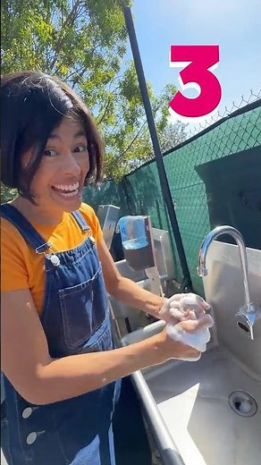 The Handwashing Song: 🧼✨ Counting 1 to 20 with Christina 😮 #123andres #kidsvideo